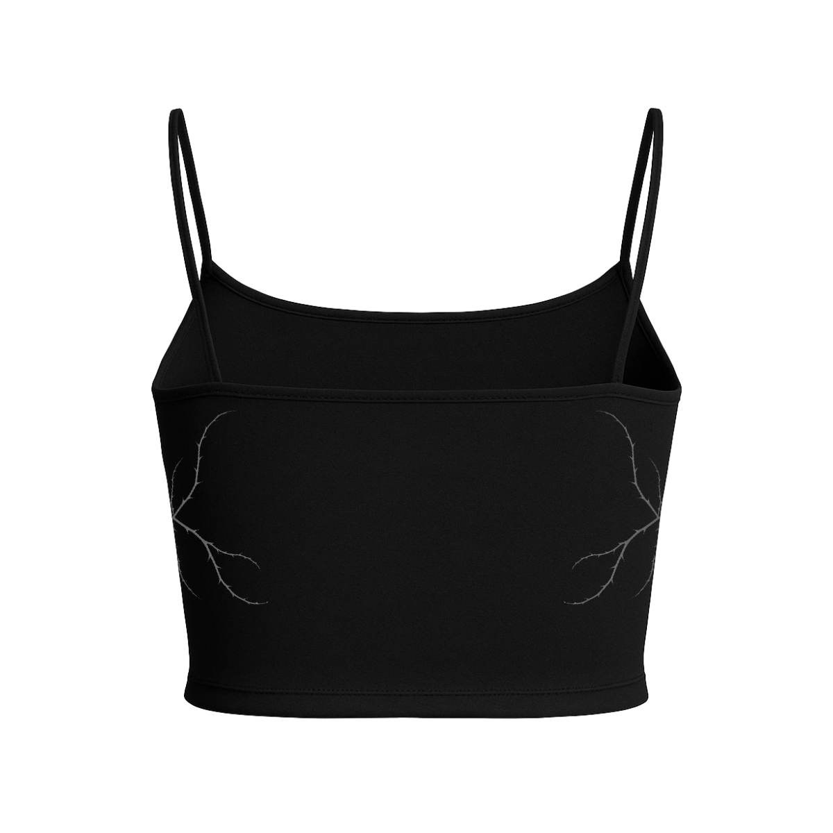NOMAN Thorn Crop Top - Black