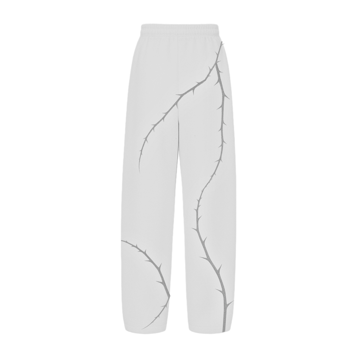 Thorn Baggy uncuffed Sweatpant - Gray - No Man Left