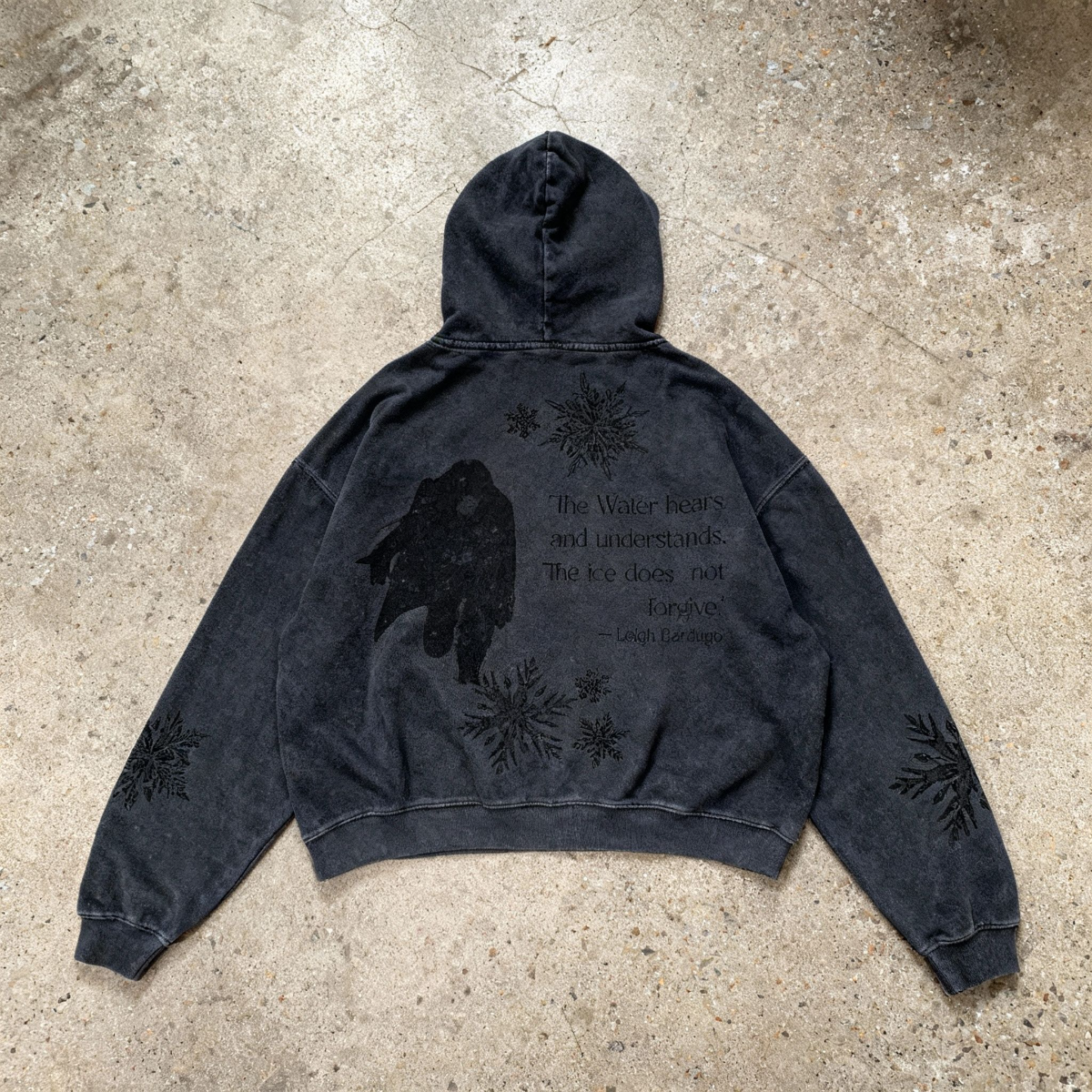NOMAN FROST - Baggy Washed Hoodie