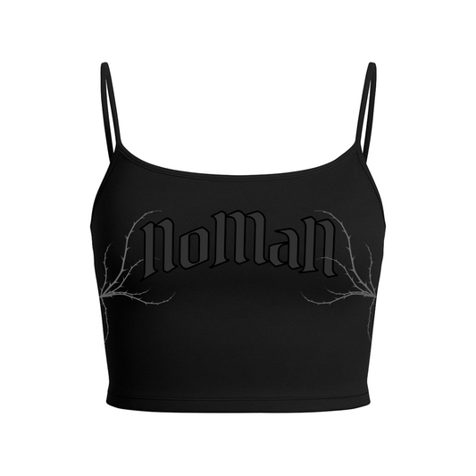 NOMAN Thorn Crop Top - Black