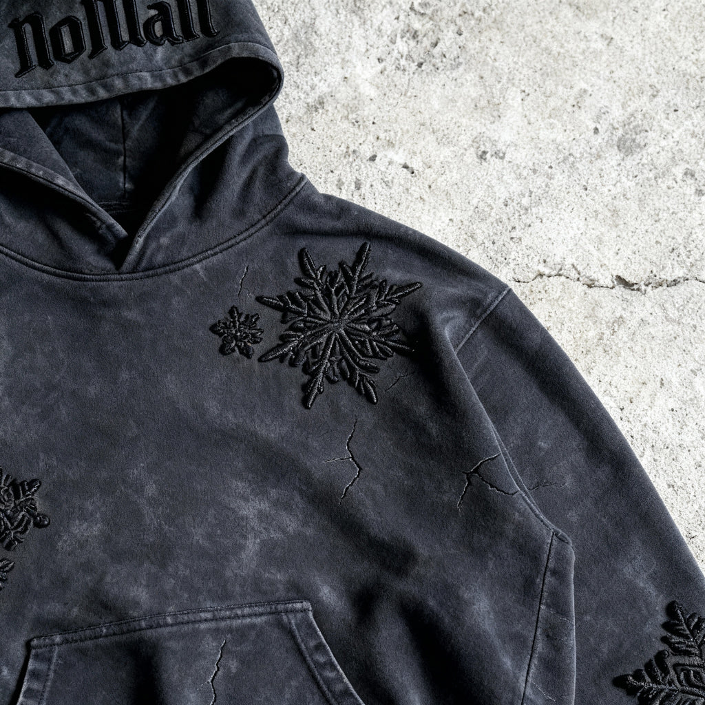 NOMAN FROST - Baggy Washed Hoodie
