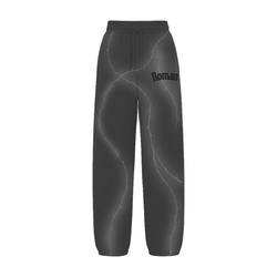 NOMAN Thorn Baggy uncuffed Sweatpant - Dark Gray - No Man Left