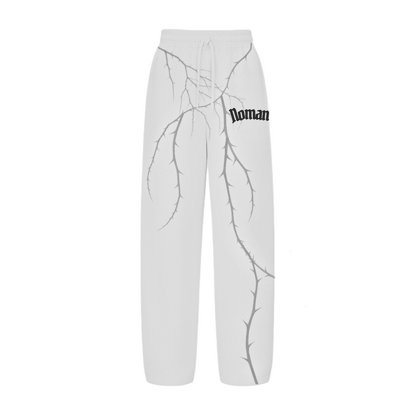 Thorn Baggy uncuffed Sweatpant - Gray - No Man Left